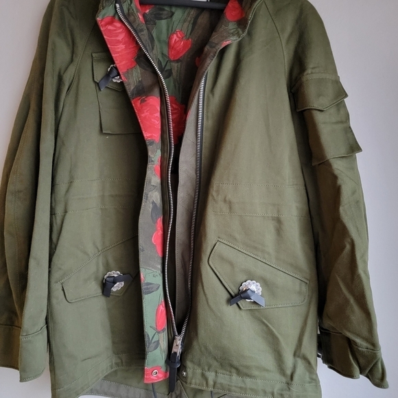 Coach 1941 Western Parka Jacket in Fern size 4 NWT - Picture 5 of 15